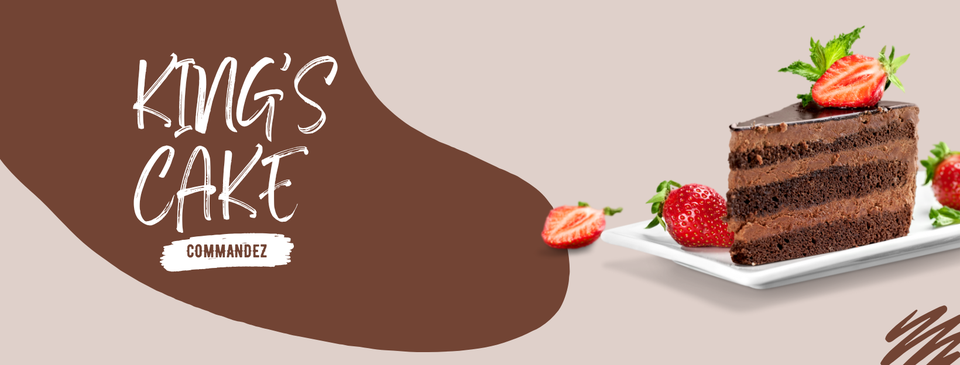 King's Cake Banner